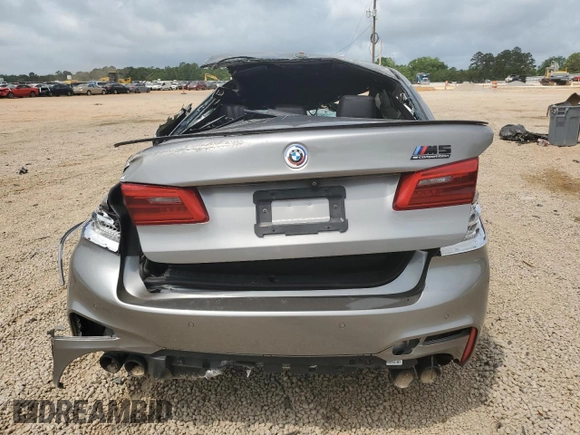 2019 BMW M5 z VIN WBSJF0C57KB447306, wystawiony jako Copart lot #71837424 z przebiegiem Nie podano mil oraz Szkoda całkowita • Salvage title. Historia ofert i sprzedaży dostępna na DreamBid. Obrazek 6.