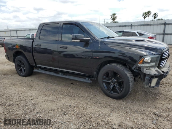 2016 Ram 1500 Sport with VIN 1C6RR6MT2GS278229, listed as a Copart auction lot 53161725 with 234,019 mi miles and Salvage title. Bid and sale history available at DreamBid. Image 4.