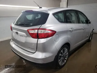 2017 Ford C-Max Energi Titanium with VIN 1FADP5FU8HL100061, listed as a Copart auction lot 74815223 with 78,605 mi miles. Bid and sale history available at carsss.com. Image 3.