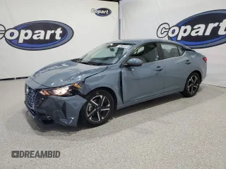 2024 Nissan Sentra SV с VIN 3N1AB8CV7RY272006, выставлен на аукционе Copart как лот 62670925 с пробегом 34 126 миль миль и На запчасти • Non repairable. История ставок и продаж доступна на DreamBid. Изображение 1.