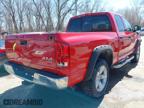 2006 Dodge 1500 SLT with VIN 1D7HU18266S679388, listed as a IAAI auction lot 41792806 with 207,161 mi miles. Bid and sale history available at carsss.com. Image 4.