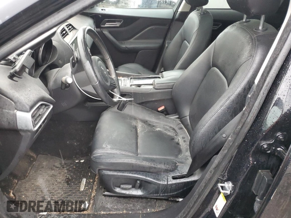 2018 Jaguar F-Pace 25t Premium with VIN SADCJ2FXXJA252400, listed as a Copart auction lot 55306745 with Not provided miles and Salvage title. Bid and sale history available at DreamBid. Image 7.