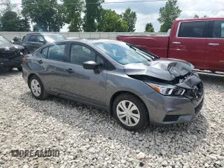 2022 Nissan Versa S with VIN 3N1CN8BV4NL866111, listed as a Copart auction lot 62663595 with 36,435 mi miles and Clean title. Bid and sale history available at DreamBid. Image 4.