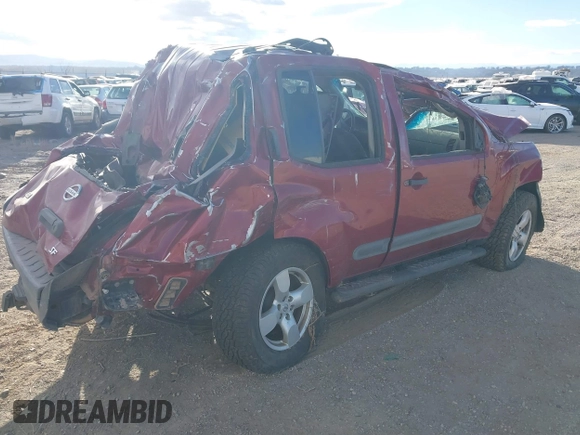 2007 Nissan Xterra SE with VIN 5N1AN08W07C528883, listed as a IAAI auction lot 41491824 with Not Provided miles. Bid and sale history available at carsss.com. Image 4.