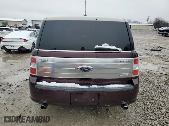 2011 Ford Flex Limited w/Ecoboost with VIN 2FMHK6DT0BBD09372, listed as a Copart auction lot 44716775 with Not Provided miles and Non Repairable. Bid and sale history available at carsss.com. Image 6.