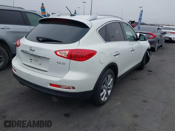 2010 Infiniti EX Journey with VIN JN1AJ0HP4AM703066, listed as a IAAI auction lot 41987863 with Not Provided miles and . Bid and sale history available at DreamBid. Image 4.