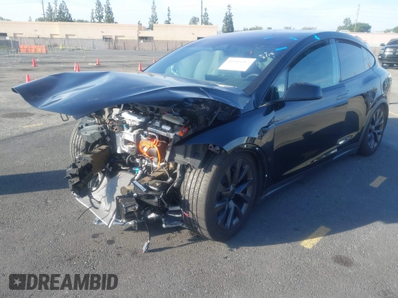 2023 Tesla Model X with VIN 7SAXCDE59PF430836, listed as a IAAI auction lot 41545267 with Not Provided miles and . Bid and sale history available at DreamBid. Image 20.