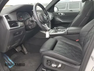 2023 BMW X5 xDrive40i with VIN 5UXCR6C02P9P07428, listed as a Copart auction lot 53520485 with 46,006 mi miles and Salvage title. Bid and sale history available at DreamBid. Image 7.