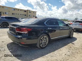 2017 Lexus LS with VIN JTHBL5EF8H5144659, listed as a Copart auction lot 72804694 with 88,751 mi miles and Salvage Title. Bid and sale history available at carsss.com. Image 3.