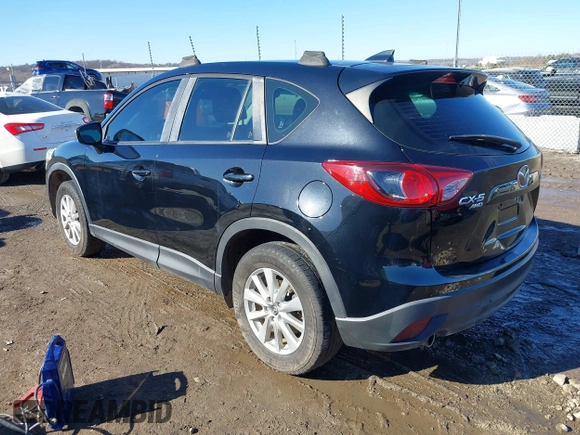 2016 Mazda CX-5 Sport with VIN JM3KE4BY0G0662294, listed as a IAAI auction lot 41469721 with 127,116 mi miles and . Bid and sale history available at carsss.com. Image 3.