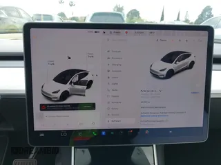 2021 Tesla Model Y Long Range with VIN 5YJYGDEE3MF081304, listed as a IAAI auction lot 42119270 with 90,521 mi miles. Bid and sale history available at carsss.com. Image 18.