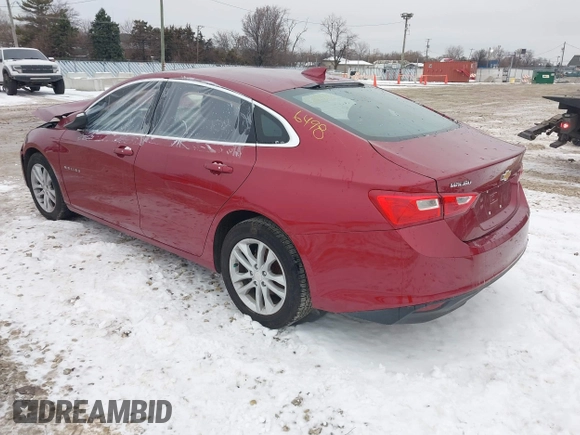 2018 Chevrolet Malibu LT with VIN 1G1ZD5ST8JF271542, listed as a IAAI auction lot 40976498 with 102,816 mi miles. Bid and sale history available at carsss.com. Image 3.