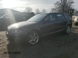 2011 Audi A3 with VIN WAUKFBFM1BA088838, listed as a Copart auction lot 85447544 with 93,273 mi miles and Salvage title. Bid and sale history available at DreamBid. Image 1.