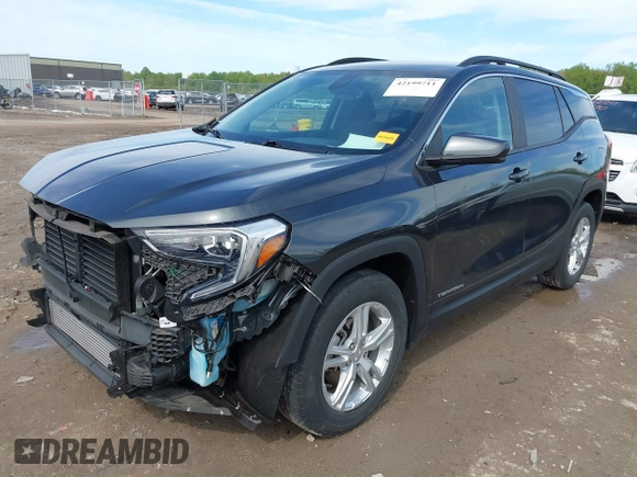 2021 GMC Terrain SLE с VIN 3GKALMEVXML385622, выставлен на аукционе IAAI как лот 42199711 с пробегом 35 479 миль миль и . История ставок и продаж доступна на DreamBid. Изображение 2.