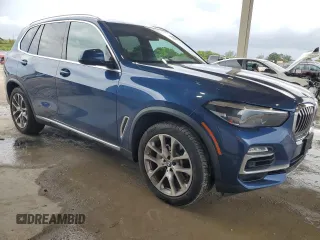 2021 BMW X5 xDrive40i with VIN 5UXCR6C0XM9G02456, listed as a Copart auction lot 63349365 with 21,086 mi miles and Clean title. Bid and sale history available at DreamBid. Image 4.