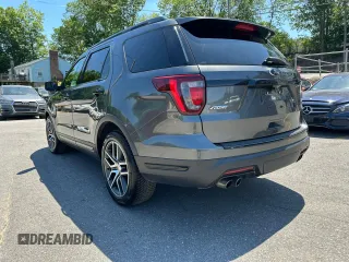 2018 Ford Explorer Sport с VIN 1FM5K8GT3JGA38891, выставлен на аукционе Copart как лот 59741985 с пробегом 119 724 миль миль и Чистый • Clean title. История ставок и продаж доступна на DreamBid. Изображение 2.