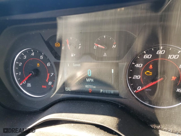 2018 Chevrolet Camaro 1LT with VIN 1G1FB1RS9J0168700, listed as a Copart auction lot 43995525 with 80,711 mi miles and Salvage Title. Bid and sale history available at carsss.com. Image 9.