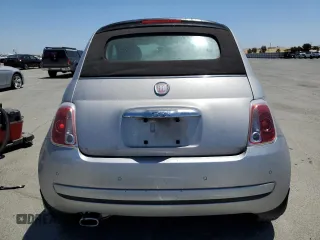 2012 FIAT 500 Pop with VIN 3C3CFFDR0CT366754, listed as a Copart auction lot 63065355 with 38,222 mi miles and Salvage title. Bid and sale history available at DreamBid. Image 6.