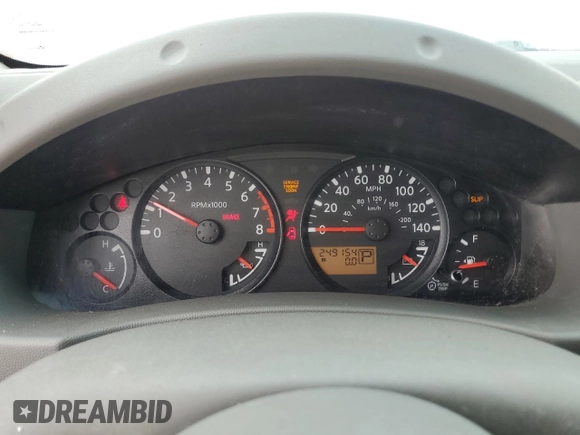 2008 Nissan Frontier SE with VIN 1N6AD09U08C440385, listed as a Copart auction lot 56156025 with 249,154 mi miles and Clean title. Bid and sale history available at DreamBid. Image 9.