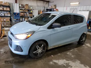 2016 Chevrolet Spark LS with VIN KL8CB6SA5GC597003, listed as a Copart auction lot 46155405 with 110,238 mi miles and Salvage Title. Bid and sale history available at carsss.com. Image 1.