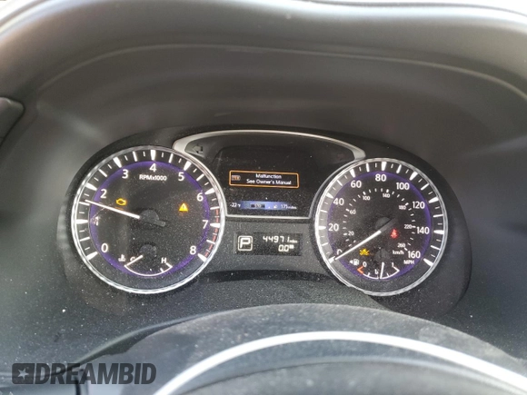2020 Infiniti QX60 Pure with VIN 5N1DL0MM3LC517118, listed as a Copart auction lot 84210024 with 44,971 mi miles and Salvage title. Bid and sale history available at DreamBid. Image 9.