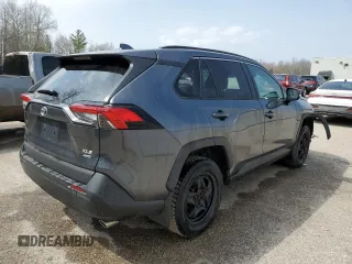 2020 Toyota RAV4 with VIN 2T3R1RFV9LC128802, listed as a Copart auction lot 54586675 with 164,217 mi miles and Salvage title. Bid and sale history available at DreamBid. Image 3.