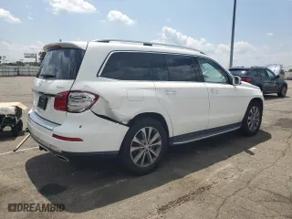 2016 Mercedes-Benz GL with VIN 4JGDF6EE7GA629942, listed as a Copart auction lot 61927684 with 125,256 mi miles and Salvage Title. Bid and sale history available at carsss.com. Image 3.