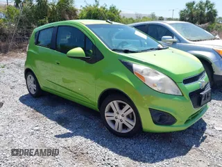 2014 Chevrolet Spark LS with VIN KL8CB6S93EC573933, listed as a IAAI auction lot 42005748 with 126,115 mi miles. Bid and sale history available at carsss.com. Image 1.