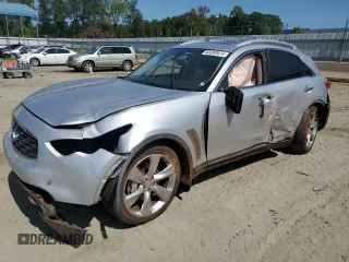 2011 Infiniti FX with VIN JN8BS1MW0BM760310, listed as a Copart auction lot 68283474 with 107,627 mi miles and Salvage title. Bid and sale history available at DreamBid. Image 1.