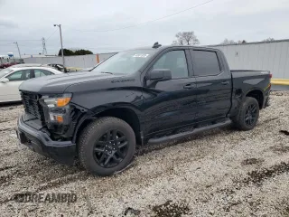 2024 Chevrolet Silverado 1500 Custom with VIN 3GCPDBEK8RG158264, listed as a Copart auction lot 46501385 with 2,382 mi miles and Salvage Title. Bid and sale history available at DreamBid. Image 1.