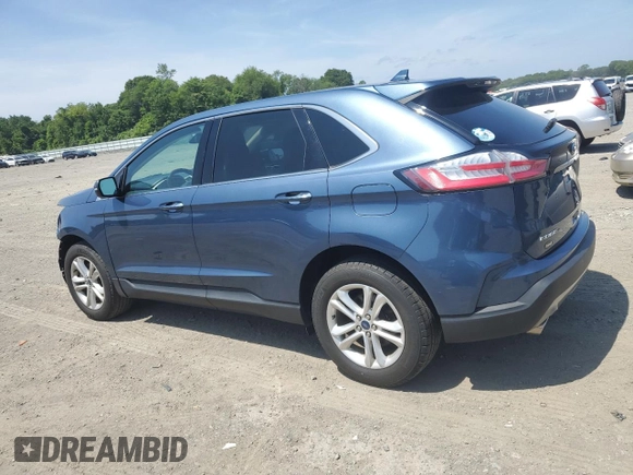 2019 Ford Edge SEL with VIN 2FMPK4J97KBC13313, listed as a Copart auction lot 59374325 with 41,071 mi miles and Salvage title. Bid and sale history available at DreamBid. Image 2.