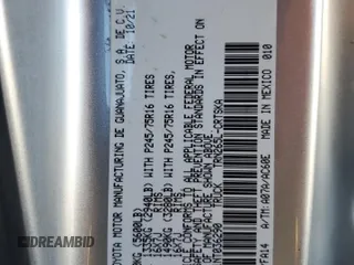 2022 Toyota Tacoma SR z VIN 3TYRX5GN1NT036290, wystawiony jako Copart lot #48055945 z przebiegiem 51 256 mil mil oraz Szkoda całkowita • Salvage title. Historia ofert i sprzedaży dostępna na DreamBid. Obrazek 12.