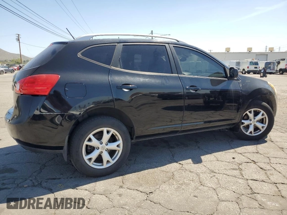 2009 Nissan Rogue SL with VIN JN8AS58TX9W060702, listed as a Copart auction lot 52930415 with 137,720 mi miles and Salvage Title. Bid and sale history available at DreamBid. Image 3.