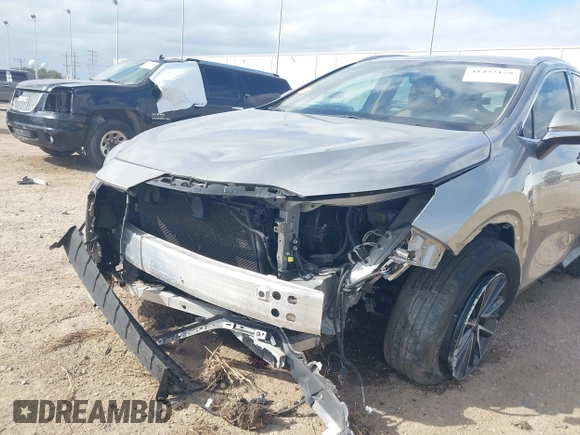 2024 Lexus NX with VIN 2T2GGCEZXRC038367, listed as a IAAI auction lot 41492159 with 34,753 mi miles. Bid and sale history available at carsss.com. Image 6.