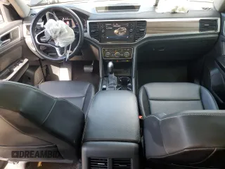 2021 Volkswagen Atlas SEL with VIN 1V2ER2CA5MC542810, listed as a Copart auction lot 57243245 with 104,505 mi miles and Salvage title. Bid and sale history available at DreamBid. Image 8.