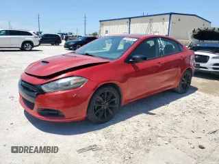 2016 Dodge Dart GT with VIN 1C3CDFEB7GD749741, listed as a Copart auction lot 56930785 with 160,337 mi miles and Clean title. Bid and sale history available at DreamBid. Image 1.