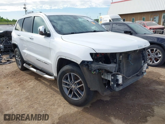 2017 Jeep Grand Cherokee Limited with VIN 1C4RJEBG4HC793440, listed as a IAAI auction lot 42187890 with 128,392 mi miles and . Bid and sale history available at DreamBid. Image 1.
