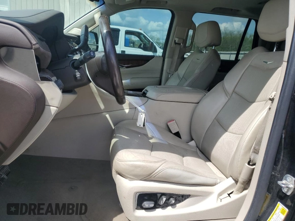 2015 Cadillac Escalade Luxury z VIN 1GYS4MKJ5FR584162, wystawiony jako Copart lot #54358175 z przebiegiem 153 137 mil mil oraz Szkoda całkowita • Salvage title. Historia ofert i sprzedaży dostępna na DreamBid. Obrazek 7.