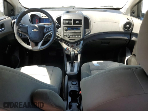 2013 Chevrolet Sonic LS with VIN 1G1JA6SH7D4120201, listed as a Copart auction lot 53231295 with 205,985 mi miles and Salvage title. Bid and sale history available at DreamBid. Image 8.