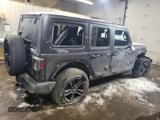 2023 Jeep Wrangler Sport Altitude with VIN 1C4HJXDG2PW530414, listed as a Copart auction lot 42368825 with 13,932 mi miles and Salvage title. Bid and sale history available at DreamBid. Image 3.