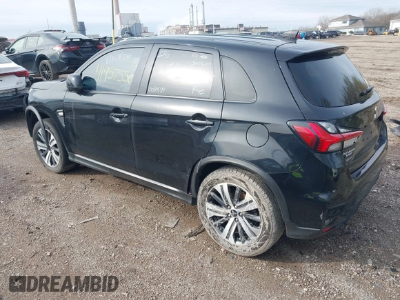2020 Mitsubishi Outlander Sport ES 2.0 with VIN JA4AP3AU5LU008489, listed as a IAAI auction lot 41957550 with 103,048 mi miles. Bid and sale history available at carsss.com. Image 3.