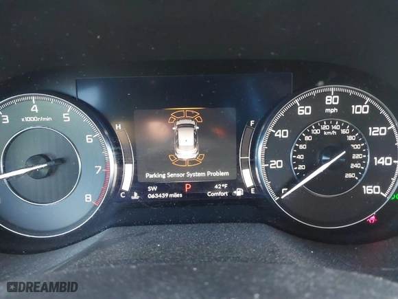 2019 Acura RDX w/Technology Pkg with VIN 5J8TC2H54KL013305, listed as a IAAI auction lot 41748901 with 63,439 mi miles. Bid and sale history available at carsss.com. Image 15.