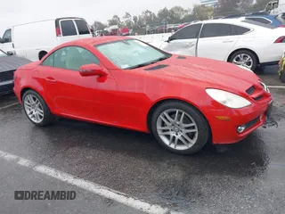 2009 Mercedes-Benz SLK-Class 3.0L with VIN WDBWK54F69F191027, listed as a IAAI auction lot 41809020 with 70,932 mi miles. Bid and sale history available at carsss.com. Image 13.