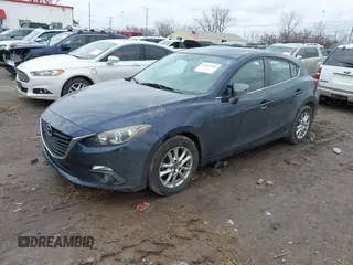 2016 Mazda 3 i Touring with VIN JM1BM1M70G1319123, listed as a IAAI auction lot 41669983 with 81,732 mi miles and . Bid and sale history available at DreamBid. Image 2.