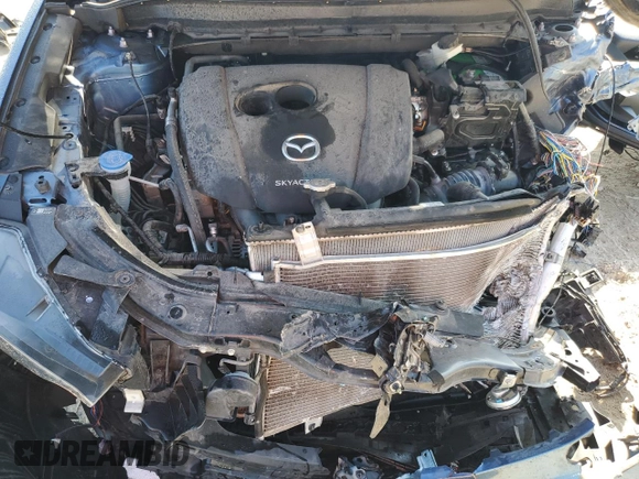 2021 Mazda CX-5 Sport with VIN JM3KFABMXM1379089, listed as a Copart auction lot 46674345 with 0 mi miles and Salvage Title. Bid and sale history available at carsss.com. Image 12.