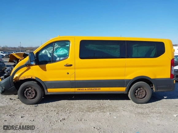 2020 Ford Transit Passenger Wagon XL with VIN 1FMZK1Y89LKA25405, listed as a IAAI auction lot 41318371 with 1 mi miles. Bid and sale history available at carsss.com. Image 13.