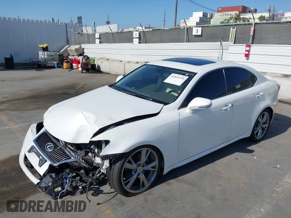 2010 Lexus IS 250 z VIN JTHBF5C20A2095567, wystawiony jako IAAI lot #42412231 z przebiegiem 117 222 mil mil oraz . Historia ofert i sprzedaży dostępna na DreamBid. Obrazek 2.
