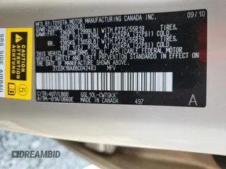 2011 Lexus RX 350 с VIN 2T2ZK1BAXBC042483, выставлен на аукционе Copart как лот 60616865 с пробегом 130 553 миль миль и Списание • Salvage title. История ставок и продаж доступна на DreamBid. Изображение 14.