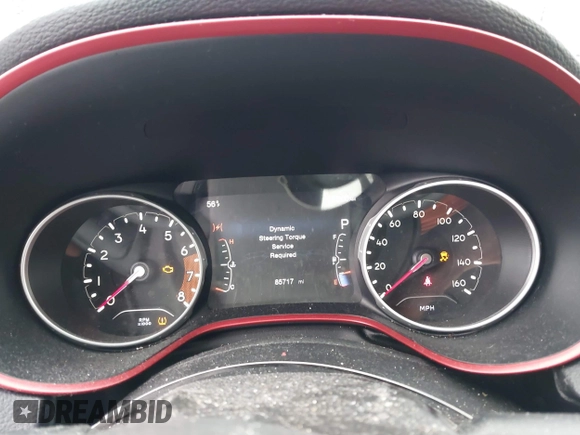 2017 Jeep Compass Trailhawk с VIN 3C4NJDDB7HT636211, выставлен на аукционе IAAI как лот 41745441 с пробегом 85 717 миль миль и . История ставок и продаж доступна на DreamBid. Изображение 7.
