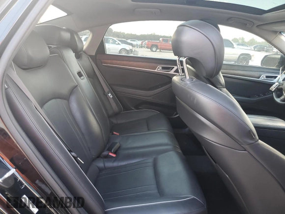 2017 Genesis G80 Ultimate z VIN KMHGN4JF2HU183072, wystawiony jako Copart lot #81121214 z przebiegiem 127 888 mil mil oraz Szkody całkowita. Historia ofert i sprzedaży dostępna na DreamBid. Obrazek 10.